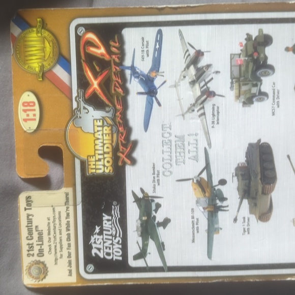 Ultimate Soldier XD General George S.Patton Jr. 1st Armor Tunisia w/ Willie Dog - Picture 4 of 5